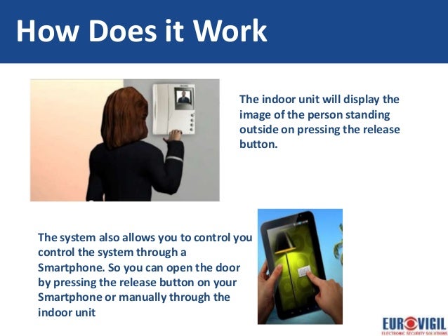 How does the doorphone work How does the doorphone work